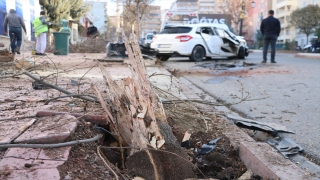 Siirt’te otomobil kaldırımdaki ağaçlara çarptı: 2 yaralı