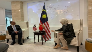 Türkiye’nin Kuala Lumpur Büyükelçisi Kavakcı, Malezya Dışişleri Bakanı Hişamuddin ile görüştü