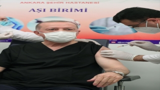 Cumhurbaşkanı Erdoğan’dan ”Ben de aşı oldum” paylaşımı