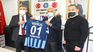 Vali Elban’dan Adana Demirspor Kulübüne ziyaret: