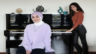 Aden ve Suriyeli Aya, dezavantajlı çocuklar için müzikle buluştu