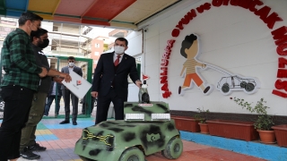 TÜBİTAK ödüllü savaş robotunun prototipi Şanlıurfa’da müzede sergileniyor