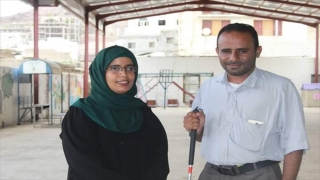 Yemen’de görme engelli ”barış elçisi” azmiyle çevresine ilham kaynağı oldu