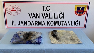Van’da çuvalda 4 kilo 500 gram Afyon sakızı bulundu