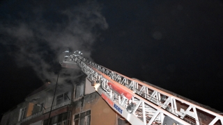 Kayseri’de apartmanda çıkan yangında 1 kişi dumandan etkilendi