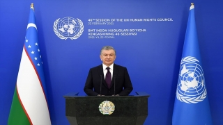 Özbekistan Cumhurbaşkanı Mirziyoyev: ”Demokratik reformlarımız yeni bir Özbekistan inşa etmeyi hedefliyor”