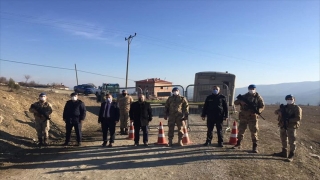 Sinop’ta bir mahalle Kovid19 tedbirleri kapsamında karantinaya alındı