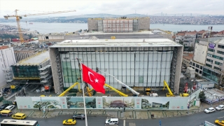 Taksim’deki Atatürk Kültür Merkezi inşaatı sona yaklaşıyor