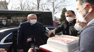 Cumhurbaşkanı Erdoğan’a Kısıklı’daki pastane çalışanlarından doğum günü sürprizi