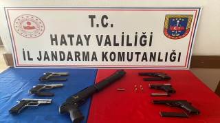 Hatay’da kaçak silah imalathanesine operasyon: 2 gözaltı