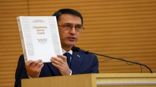 Türkmenistan Devlet Başkanı Berdimuhammedov’un ”Türkmen’in Refah İlkesi” kitabının Türkçesi İstanbul’da tanıtıldı