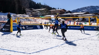 Kar Voleybolu Kadın Milli Takımı, Avrupa Turu Wagrain Etabı’nda üçüncü oldu