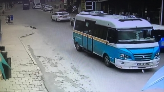 İzmir’de minibüsün çarptığı köpek telef oldu