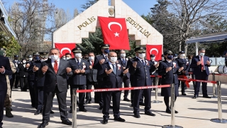 Türk Polis Teşkilatının 176. kuruluş yıl dönümünde şehitler unutulmadı