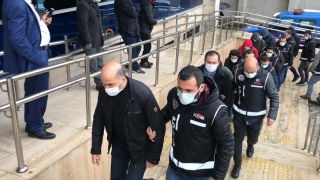 Zonguldak’ta FETÖ/PDY operasyonunda gözaltına alınan 15 şüpheli adliyede