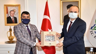 Edirne Valisi Canalp, Anadolu Ajansı Bölge Müdürü Baran’ı kabul etti