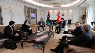Bakan Kurum, Libya İskan ve İmar Bakanı Ebubekir Muhammed ElGavi’yle görüştü
