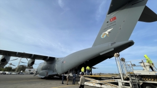 Hava Kuvvetlerine ait uçakla Ankara’dan yola çıkarılan 150 bin doz Kovid19 aşısı Libya’ya ulaştırıldı