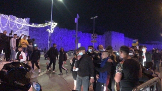 İsrail polisinden Kudüs’te Filistinlilere müdahale