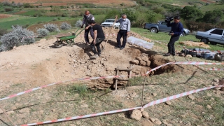 Adıyaman’da içerisinde 7 insan iskeleti olan oda mezar bulundu