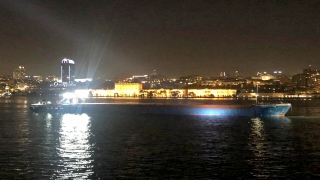Yük gemisi İstanbul Boğazı’nda makine arızası yaptı
