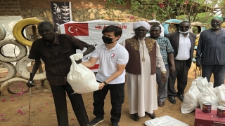 Türk Kızılay Güney Sudan’da engelli, yerinden edilmiş ve muhtaçlara gıda yardımında bulundu