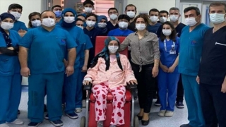 Gaziantep’te Kovid19 hastası hamile kadın 32 günlük yaşam mücadelesini kazandı