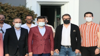 AK Parti Genel Başkan Yardımcısı Hamza Dağ’dan Karşıyaka Spor Kulübüne ziyaret