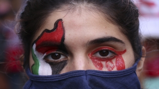 Arjantin’de ”İsrail’i kınama, Filistin ile dayanışma” gösterisi düzenlendi