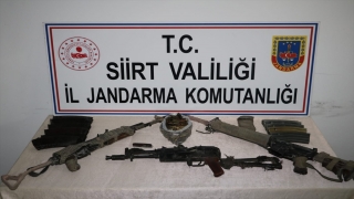 Siirt’te 3 PKK’lı teröristin etkisiz hale getirildiği bölgede silah ve mühimmat ele geçirildi