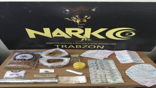 Trabzon’da uyuşturucu operasyonunda 3 kişi gözaltına alındı