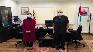 Türkiye’nin Kuala Lumpur Büyükelçisi Kavakcı’dan Filistin Büyükelçisi Velid’e destek ziyareti