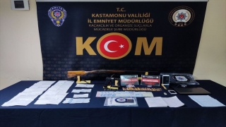 Kastamonu’da organize suç örgütü operasyonu: 5 gözaltı 
