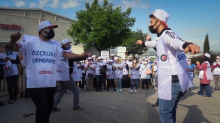 Bursa’daki radyatör fabrikasında, TİS görüşmelerinde anlaşma sağlanamaması üzerine grev başlatıldı