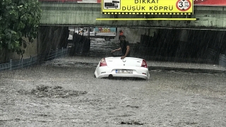 İstanbul’da sağanak etkili oluyor