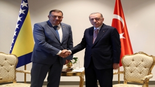 Cumhurbaşkanı Erdoğan, BosnaHersek Devlet Başkanlığı Konseyi üyeleriyle görüştü