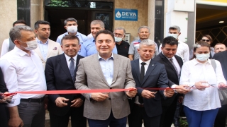 DEVA Partisi Genel Başkanı Babacan, Antalya’da partisinin ilçe binasının açılışını yaptı: