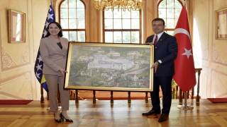Saraybosna Belediye Başkanı Karic’ten İBB Başkanı İmamoğlu’na ziyaret