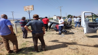 Elazığ’da otomobil devrildi: 1 ölü, 3 yaralı