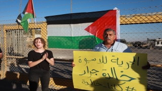 İsrail ordusu, FHKC liderlerinden Cerrar’ın serbest bırakılması talebiyle düzenlenen eyleme müdahale etti