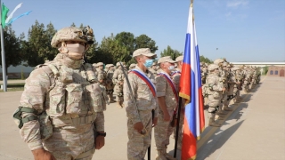 Afganistan sınırı yakınında başlayan ÖzbekistanRusya ortak askeri tatbikatının resmi açılış töreni yapıldı 