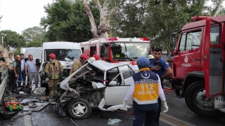 Bakırköy’de meydana gelen trafik kazasında 4 kişi yaralandı
