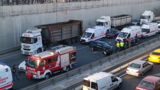 Kocaeli’de 6 aracın karıştığı zincirleme trafik kazasında 1 kişi yaralandı