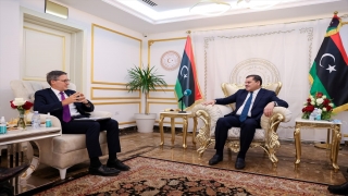 Libya Başbakanı Dibeybe, başkent Trablus’ta üst düzey ABD heyetini kabul etti