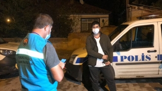 Kırıkkale’de PCR testi pozitif çıkan kişi, sokağa çıkınca polise yakalandı