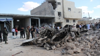 Suriye’nin Bab ilçesinde bombalı terör saldırısında 7 kişi yaralandı