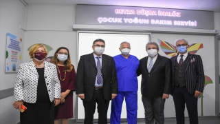 İÜ İstanbul Tıp Fakültesinde ”Beyza Büşra İnalöz Çocuk Yoğun Bakım Ünitesi” açıldı