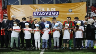 Diyarbakır’da yapımı tamamlanan Eğil Stadyumu törenle açıldı