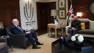 Lübnan Başbakanı Mikati, Amman’da Ürdün Kralı Abdullah’la ”iş birliğini genişletmeyi” görüştü