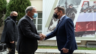 Milli Savunma Bakanı Akar, Polonya Savunma Bakanı Blaszczak ile görüştü